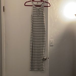 Long grey dress